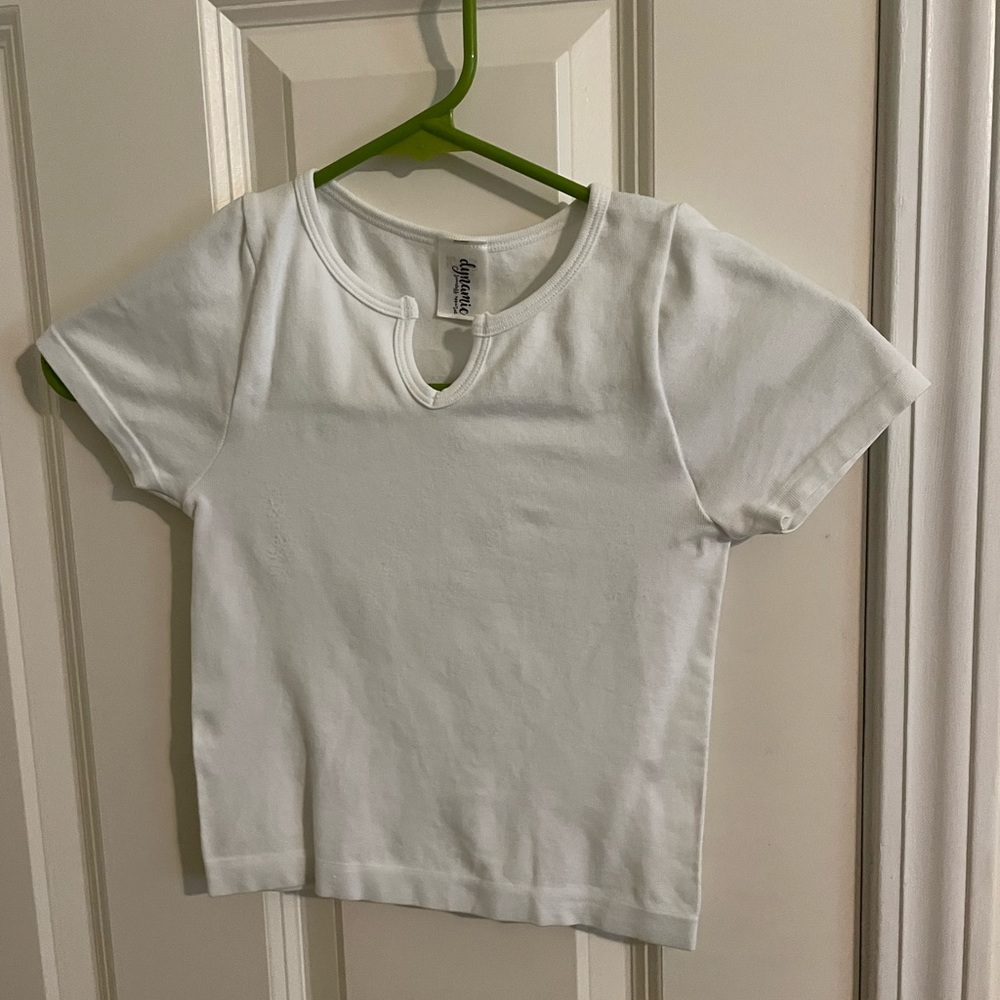 White Stretchy Top